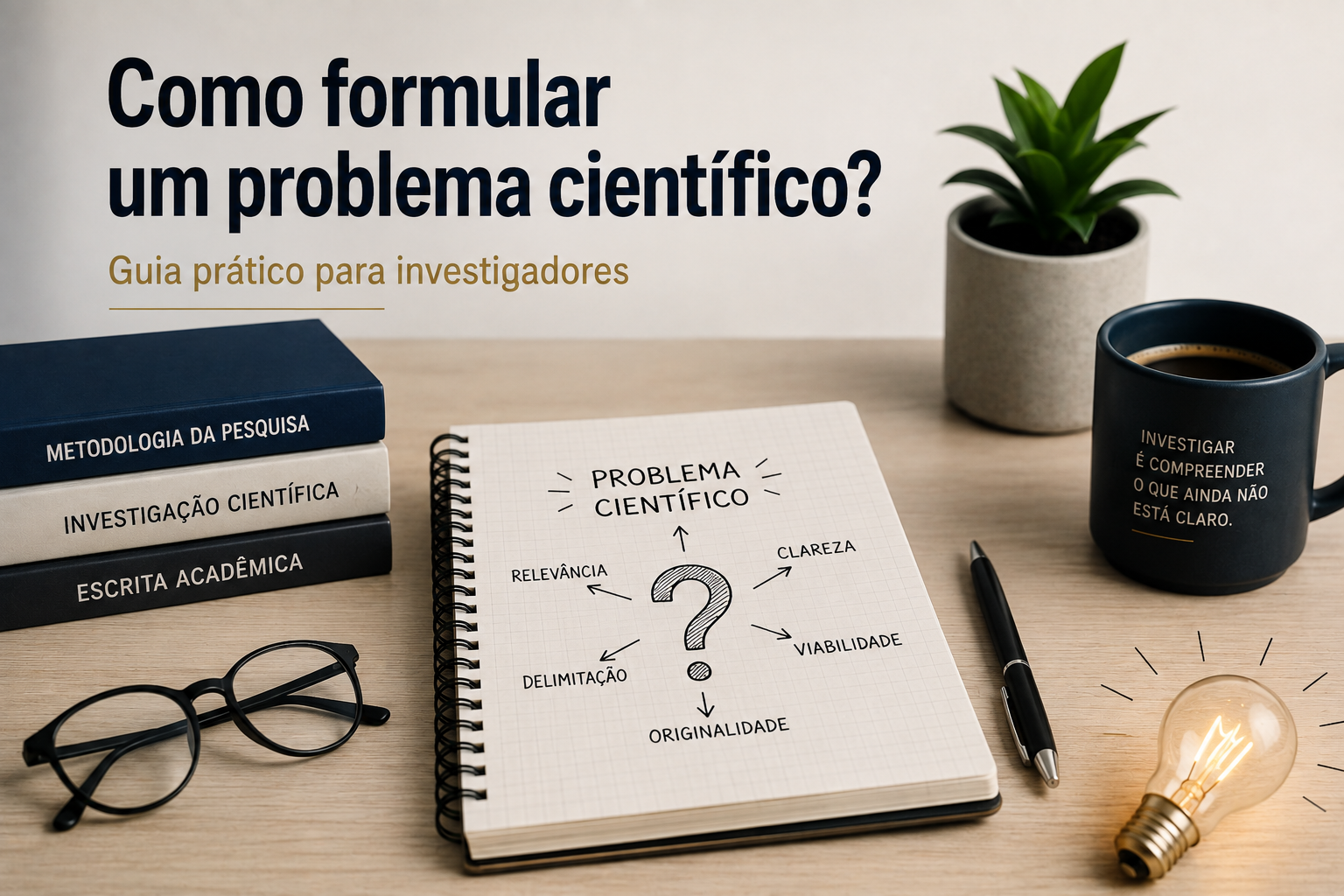 Como formular um problema científico? Guia prático para investigadores