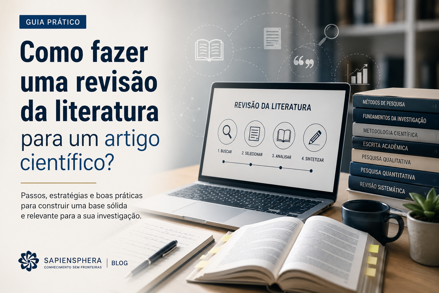 Como fazer uma revisão da literatura para um artigo científico?